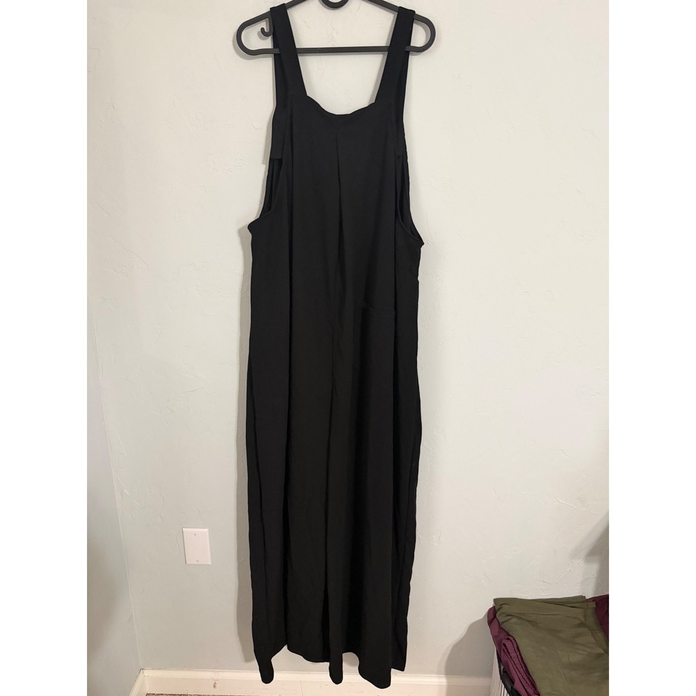 HALARA Black Sleeveless Jumpsuit Romper with Pockets - Picture 4 of 4